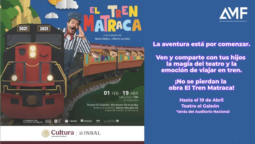 Cartel El Tren Matraca